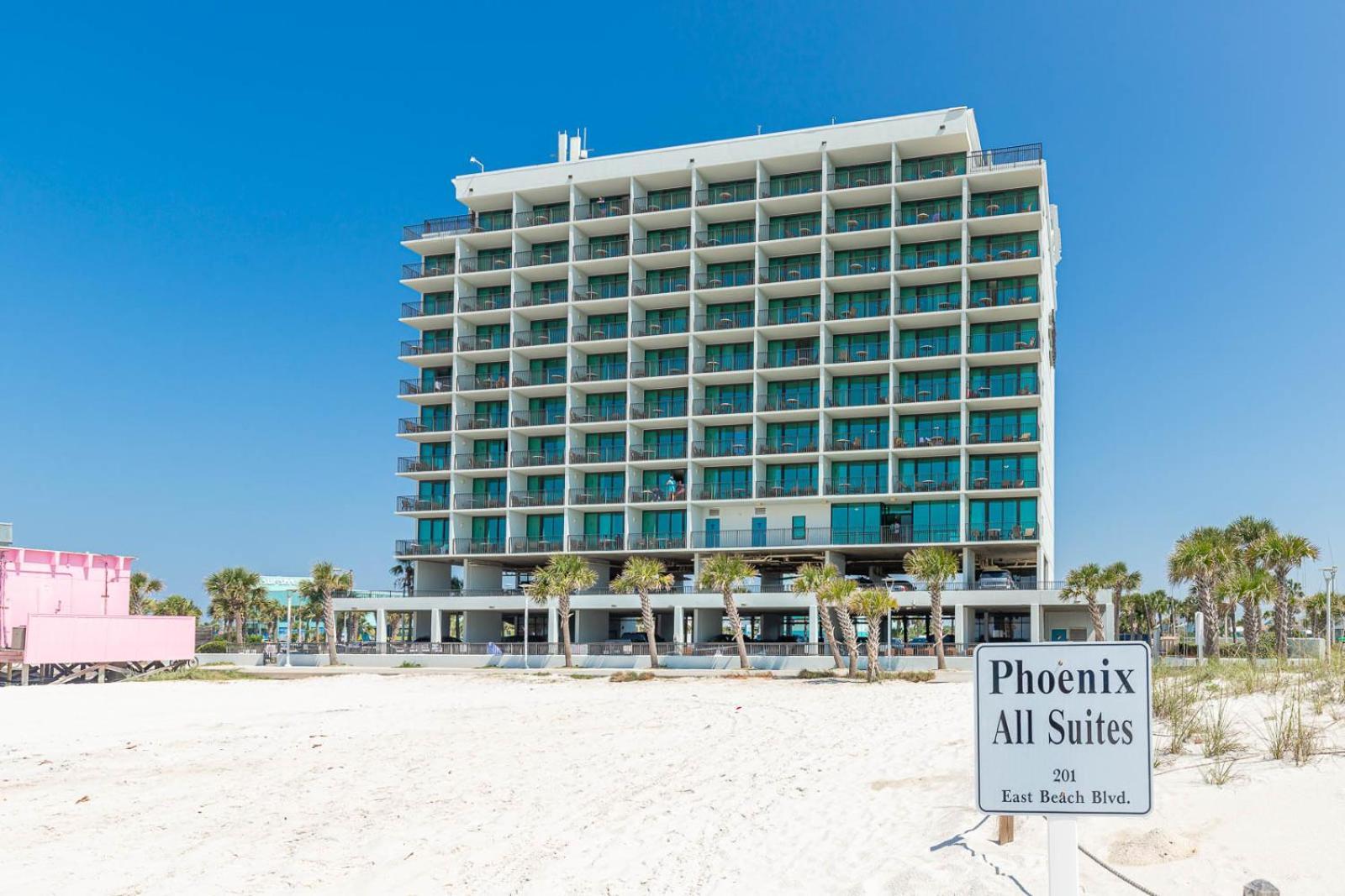 Phoenix All Suites Hotel Галф Шорс Экстерьер фото